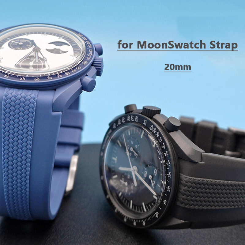 Omega Watch Speedmaster - Резиновый ремешок для Swatch X Omega