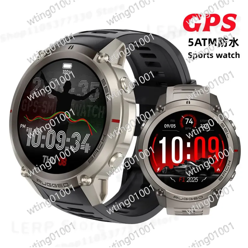 Heart Rate Gps Watch - Умные часы DM59 с Bluetooth-вызовами, водонепроницаемостью