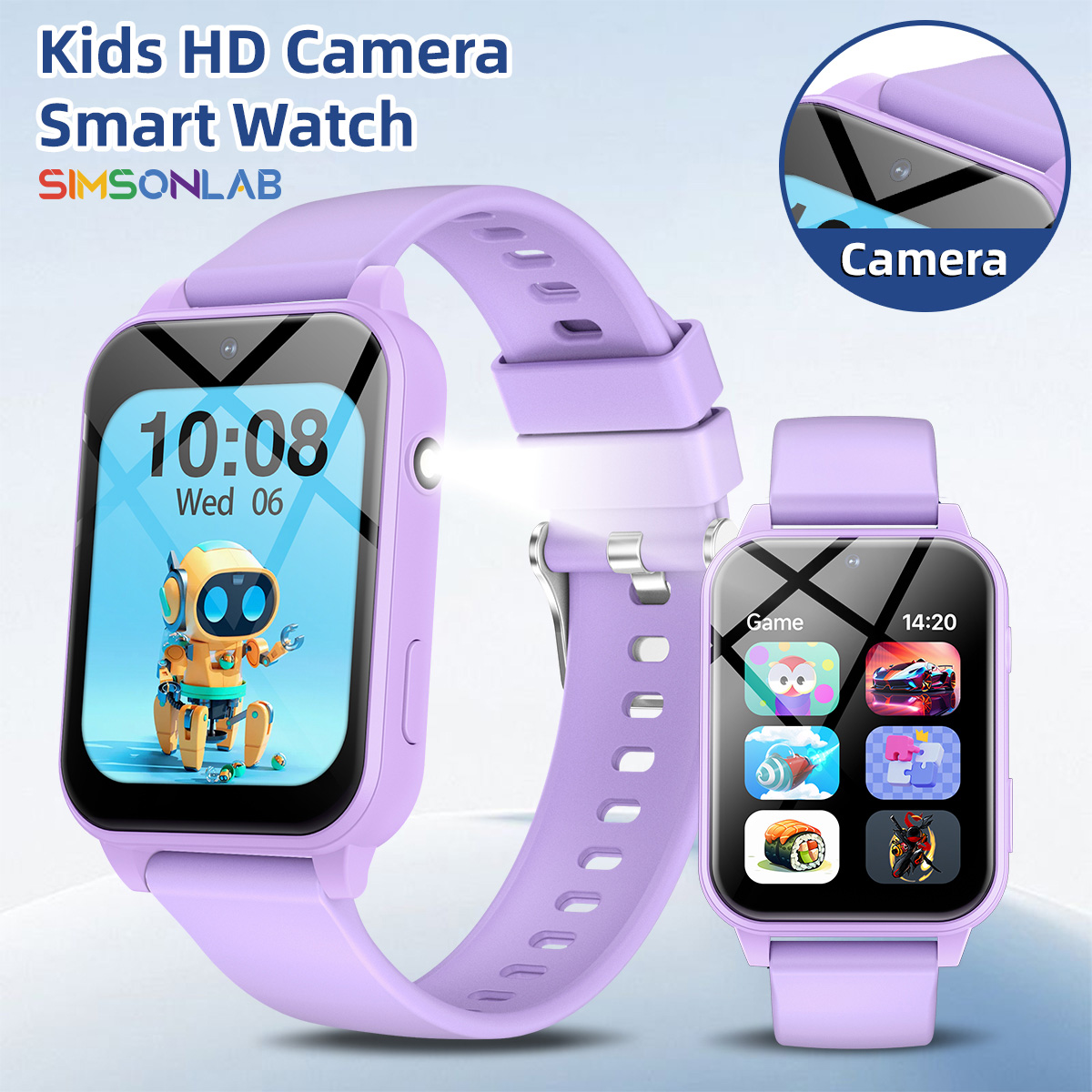 Smartwatch Watches For Kid Boy With Alarm - Новые детские умные часы 2026 года: