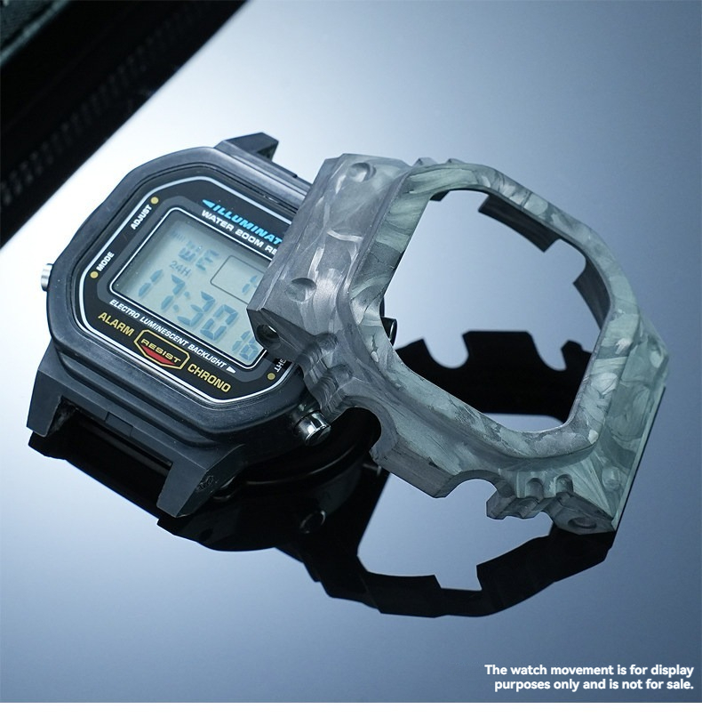 Casio Watch G-Shock Dw-5600 - Модифицированный корпус для часов из углеродного