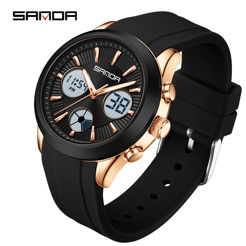 Smartwatch Watches Girls - Электронные часы SANDA, светящиеся, многофункциональные, спортивные,