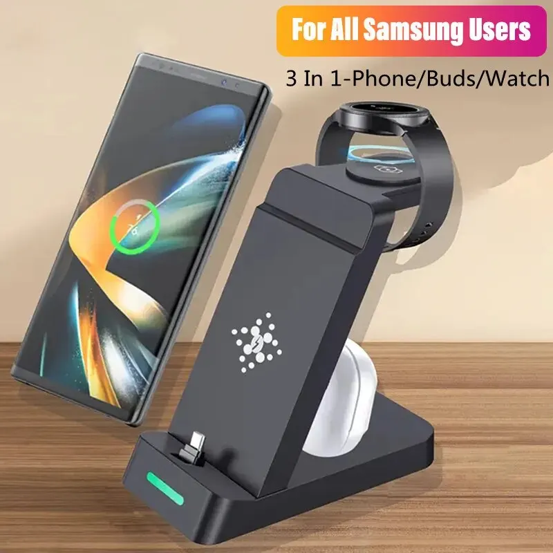 Watches Smartwatch Samsung - Зарядная Станция 3 в 1 для