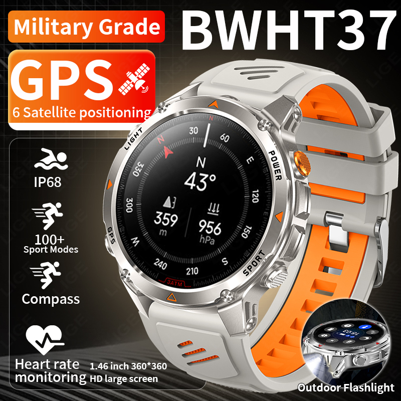 Smartwatch Watches Smart - LIGE прочные GPS трековые умные часы