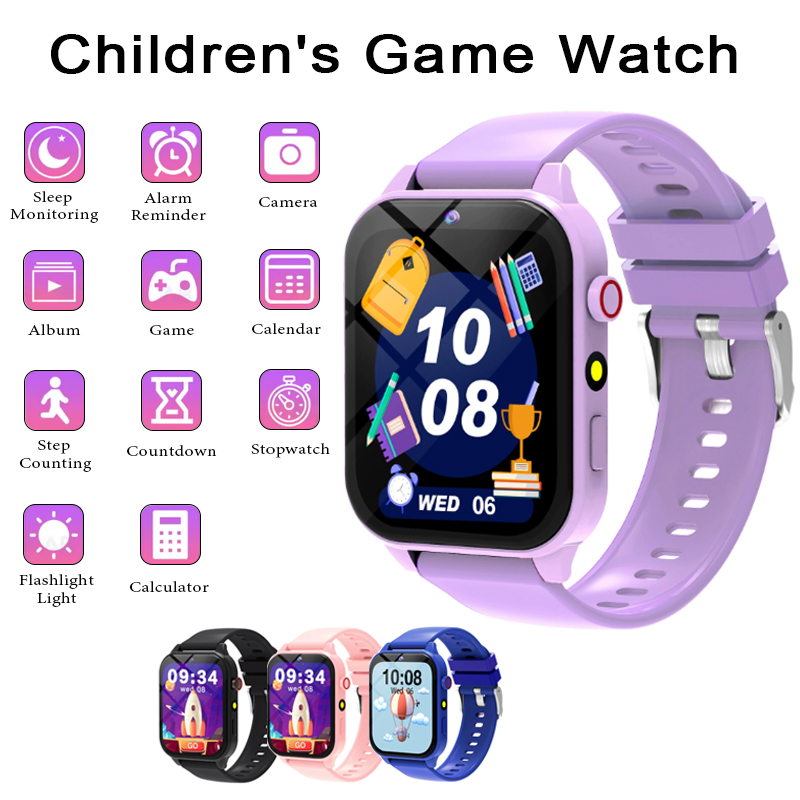 Smartwatch Watches For Kid Boy With Alarm - Умные часы, детские игры, часы 1,83-дюймовый