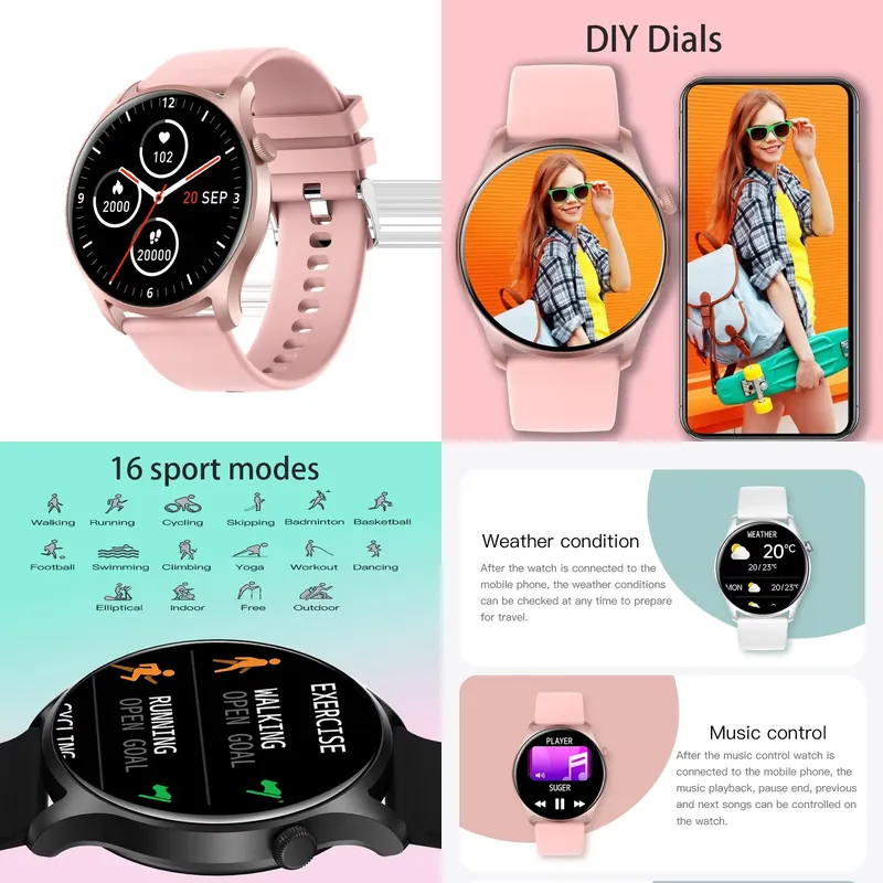 Smartwatch Watches Smart - Умные часы SENBONO MAX8 для мужчин