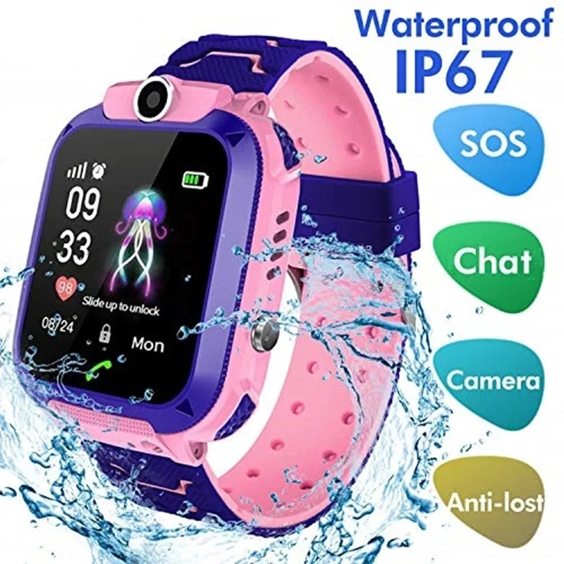 Детские умные часы 2G, SOS-выз – обзор и цена Smartwatch Watches Girls