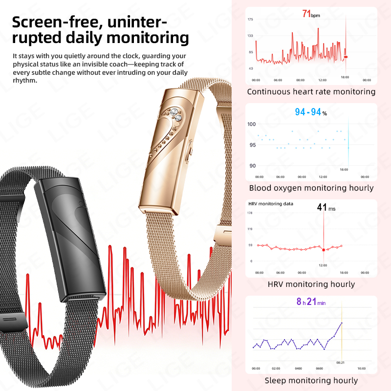 Умный браслет LIGE с мониторин – обзор и цена Couple Watches Smartwatch