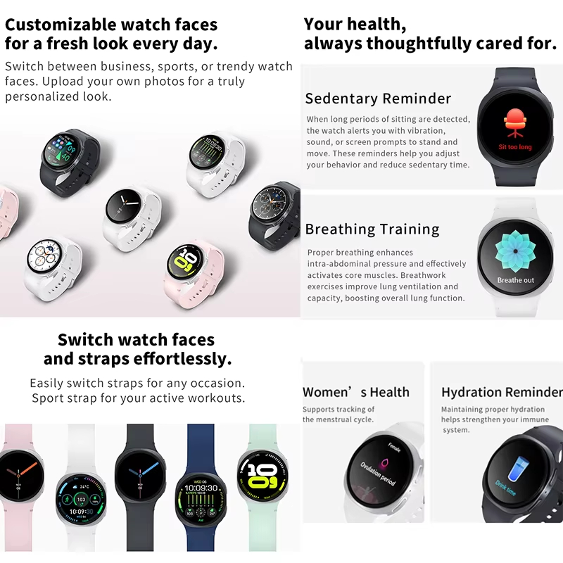 Новые классические смарт-часы  – обзор и цена Heart Rate Gps Watch