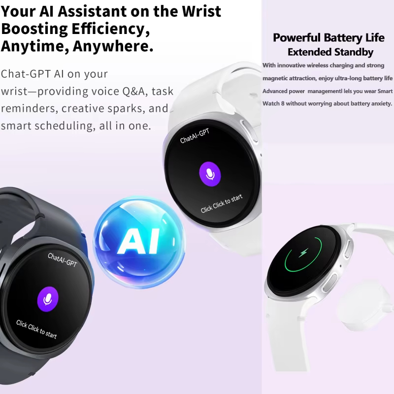 Новые классические смарт-часы  – обзор и цена Heart Rate Gps Watch