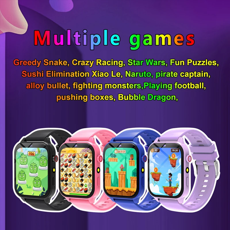 Детские игровые умные часы с ф – обзор и цена Smartwatch Watches For Kid Boy With Alarm