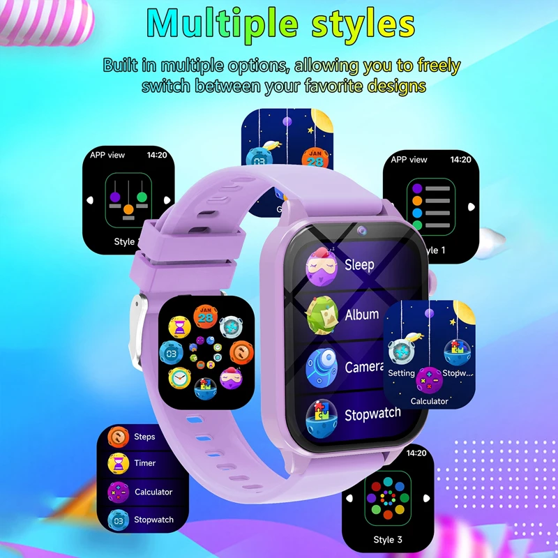 Детские игровые умные часы с ф – обзор и цена Smartwatch Watches For Kid Boy With Alarm