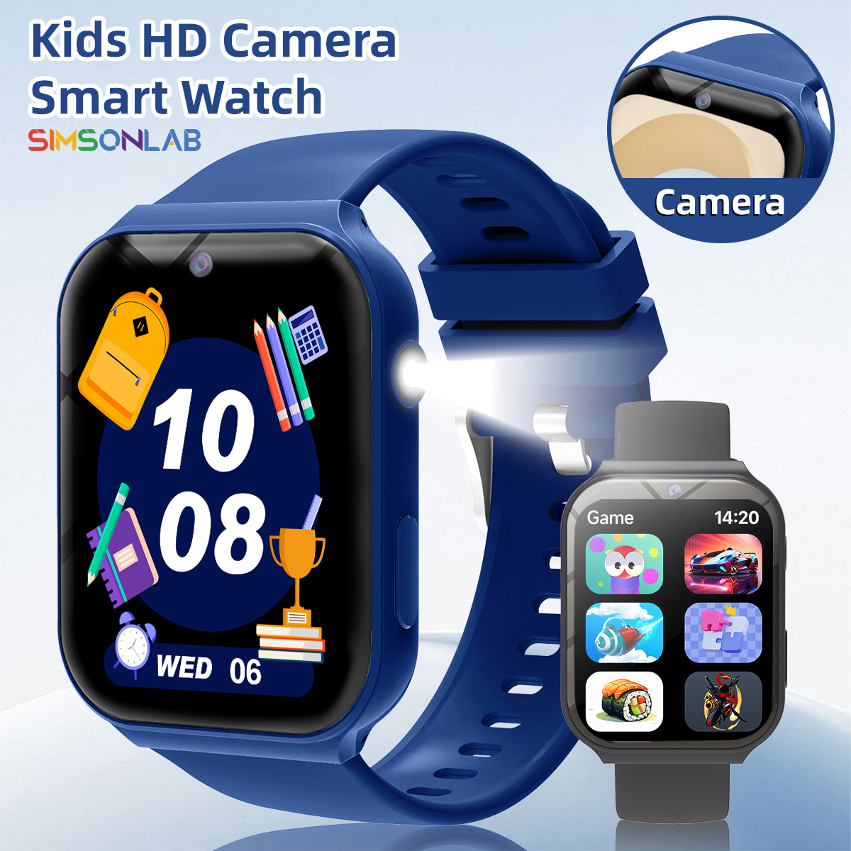Умные часы 2026: Новинка! HD-к – обзор и цена Smartwatch Watches For Kid Boy With Alarm