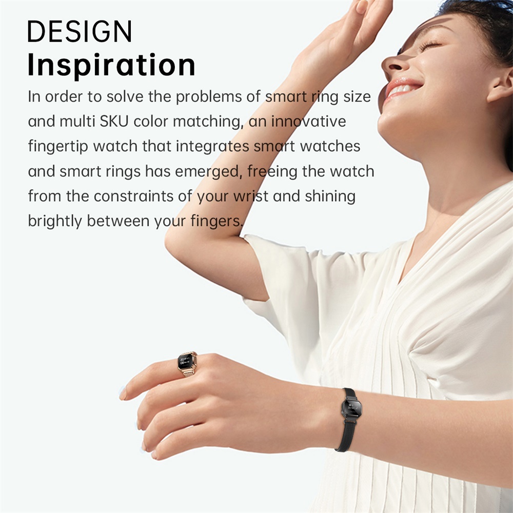 Новое умное кольцо с OLED-экра – обзор и цена Couple Watches Smartwatch
