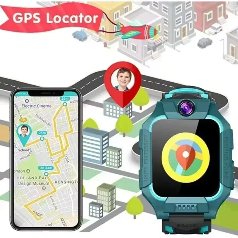 Детские смарт-часы Lenovo 2026 – обзор и цена Smartwatch Watches For Kid Boy With Alarm
