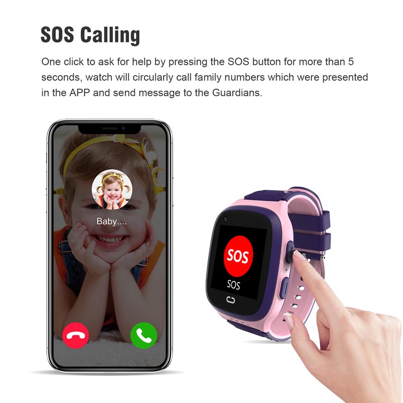 Часы для телефона android 4G G – обзор и цена Smartwatch Watches For Kid Boy With Alarm