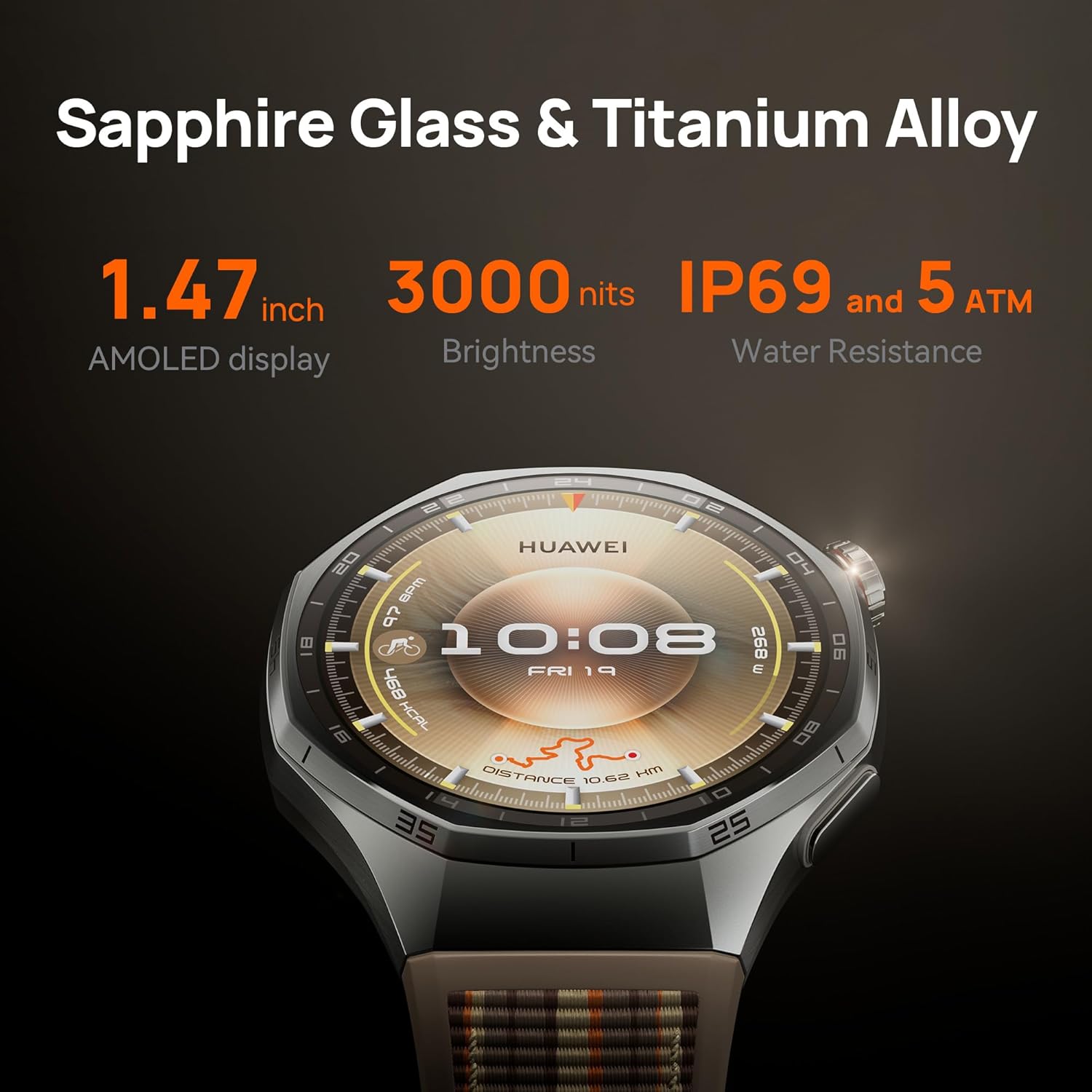 Умные часы HUAWEI WATCH GT 6 P – обзор и цена Heart Rate Gps Watch