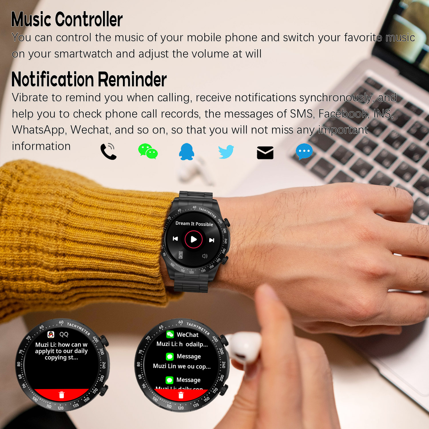 ROLLSTIMI Премиум Универсальны – обзор и цена Smartwatch Premium Watches For Women