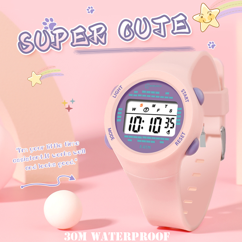 Часы детские электронные для м – обзор и цена Smartwatch Pink Watches For Kids