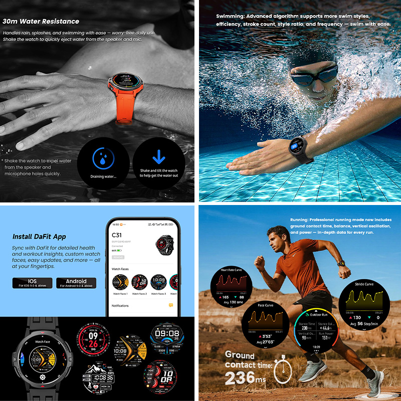 Умные спортивные часы с GNSS-п – обзор и цена Smartwatch Timex Watches For Men