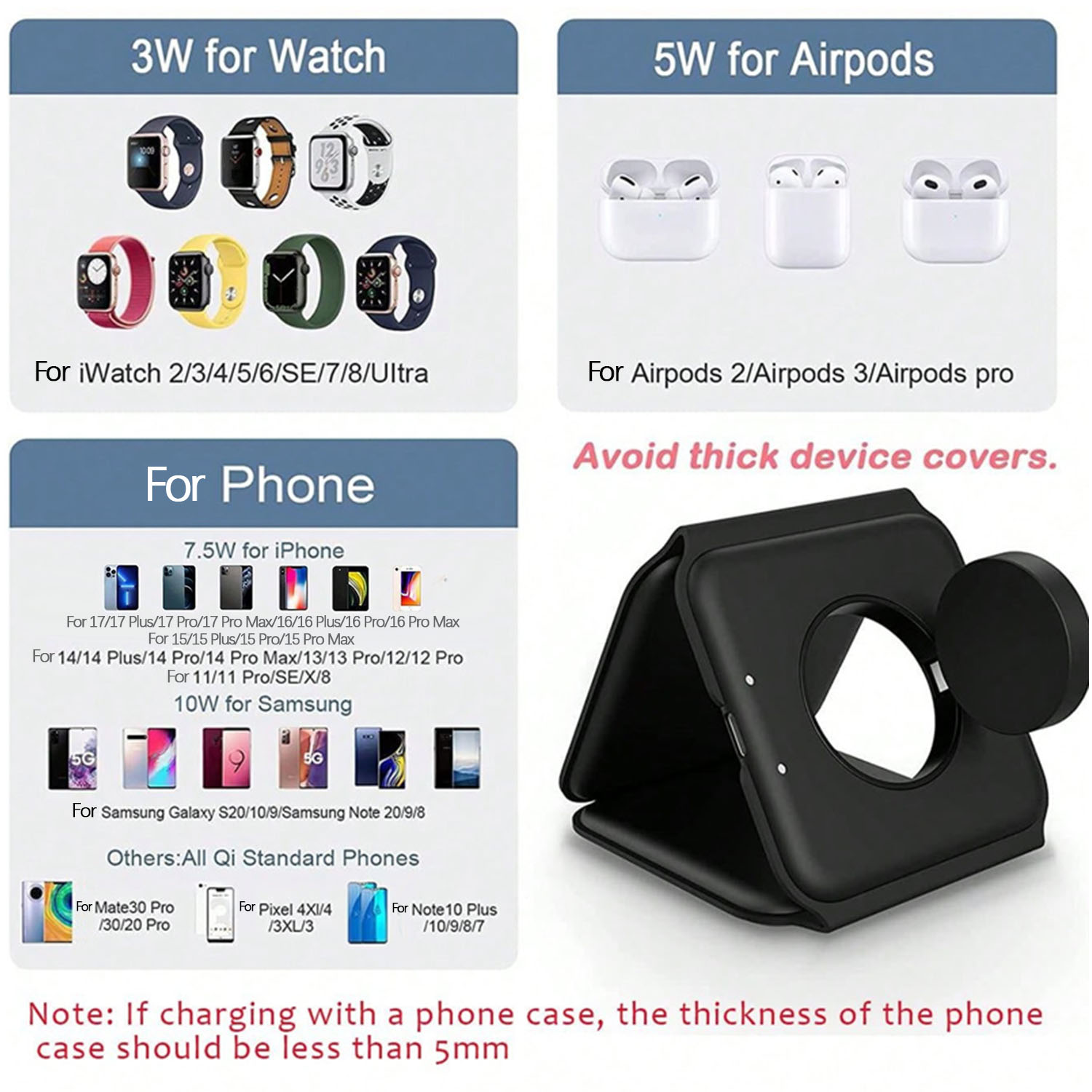 Беспроводная зарядная станция  – обзор и цена Smartwatch Apple Watch